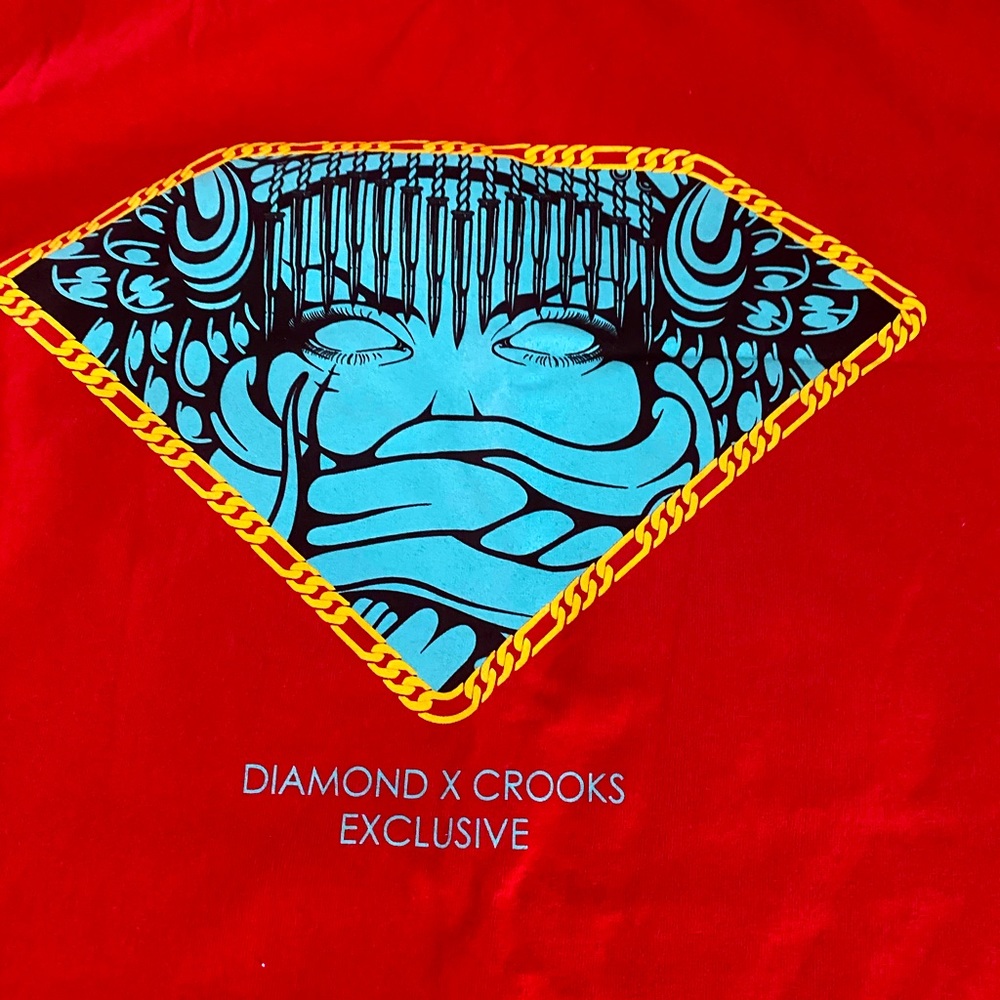 Crooks & Diamond Co collaboration 2xl shortsleeve